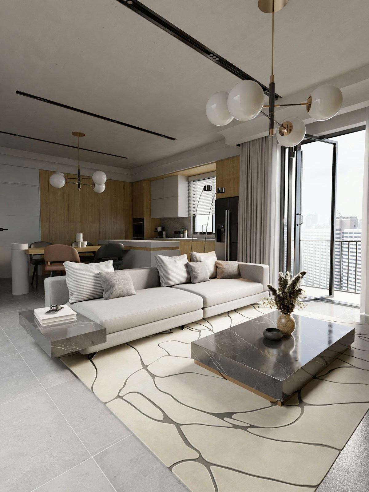 A distinctive modern apartment suited to professional short-let management